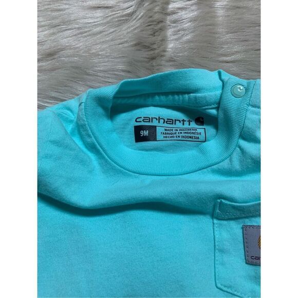 Carhartt LongSleeve Pocket bodysuit 9M - Picture 3 of 7